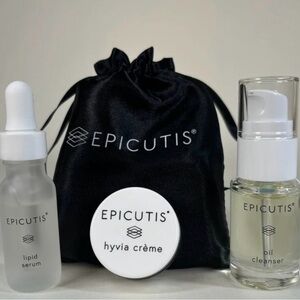 Epicutis Skincare Set with Black Bag